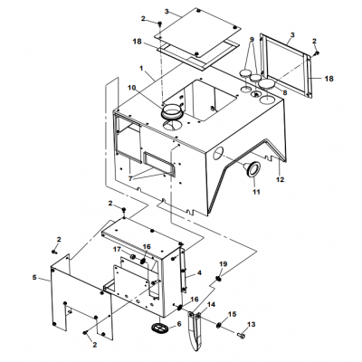 Control Housing&ldquo;40MDDCA,&rdquo;&ldquo;55MDDCB ,&rdquo;&ldquo;65MDDCC,&rdquo;&ldquo;80MDDCD,&rdquo;&ldquo;99MDDCE,&rdquo;&ldquo;40MDDCF,&rdquo;&amp