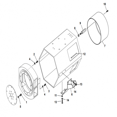 Generator Mounting&ldquo;40MDDCA,&rdquo;&ldquo;55MDDCB ,&rdquo;&ldquo;65MDDCC,&rdquo;&ldquo;80MDDCD,&rdquo;&ldquo;99MDDCE,&rdquo;&ldquo;40MDDCF,&rdquo;&ldquo;50MDDCG,&rdquo;&ldquo;65MDDCH,&rdquo;&ldqu