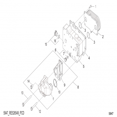 Group 59--1: Engine Oil Cooler, continued  第59-1組：發(fā)動(dòng)機(jī)機(jī)油冷卻器，&amp;amp;amp;ldquo;GM93289,&amp;amp;amp;rdquo;&amp;amp;amp;ldquo;GM93285,&amp;amp;amp;rdquo;&amp;amp;amp;ldquo;GM91650,&a
