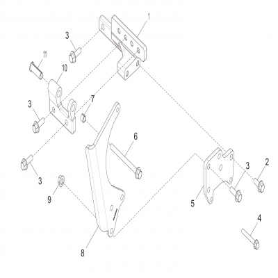 Group 62: Alternator Brackets, continued  第62組：交流發(fā)電機(jī)支架，&ldquo;GM93289,&rdquo;&ldquo;GM93285,&rdquo;&ldquo;GM91650,&rdquo;&ldquo;GM85414,&rdquo;&ldquo;GM85412,&r