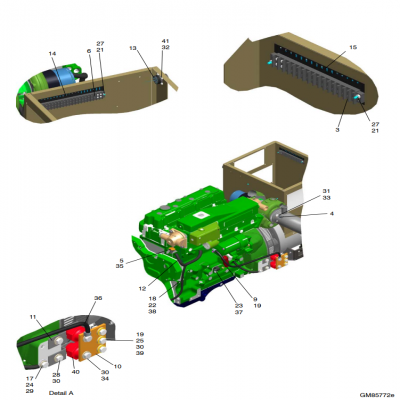 Control and Harness, continued  控制和線束&amp;amp;ldquo;GM91650,&amp;amp;rdquo;&amp;amp;ldquo;40MDDCA,&amp;amp;rdquo;&amp;amp;ldquo;55MDDCB ,&amp;amp;rdquo;&amp;amp;ldquo;65MDD
