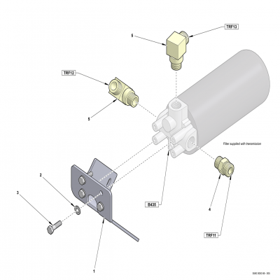 比如：安百拓Epiroc ST7 地下鏟運機 變速箱過濾器