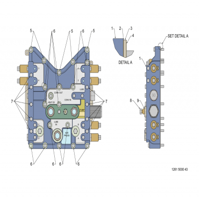 安百拓Epiroc ST7 地下鏟運(yùn)機(jī) 變速箱閥門(mén) - 閥門(mén)控制